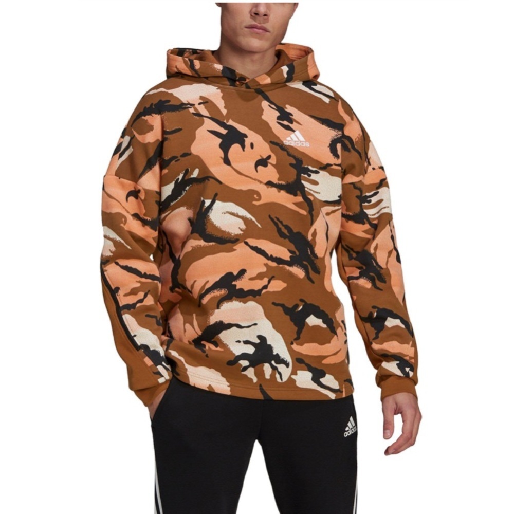 Adidas Allover Camouflage Hoodie